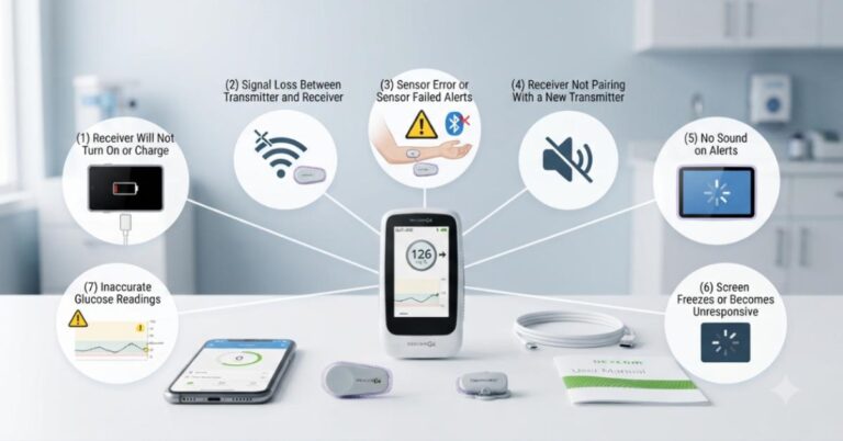 Common Dexcom G6 Receiver Problems and Fixes