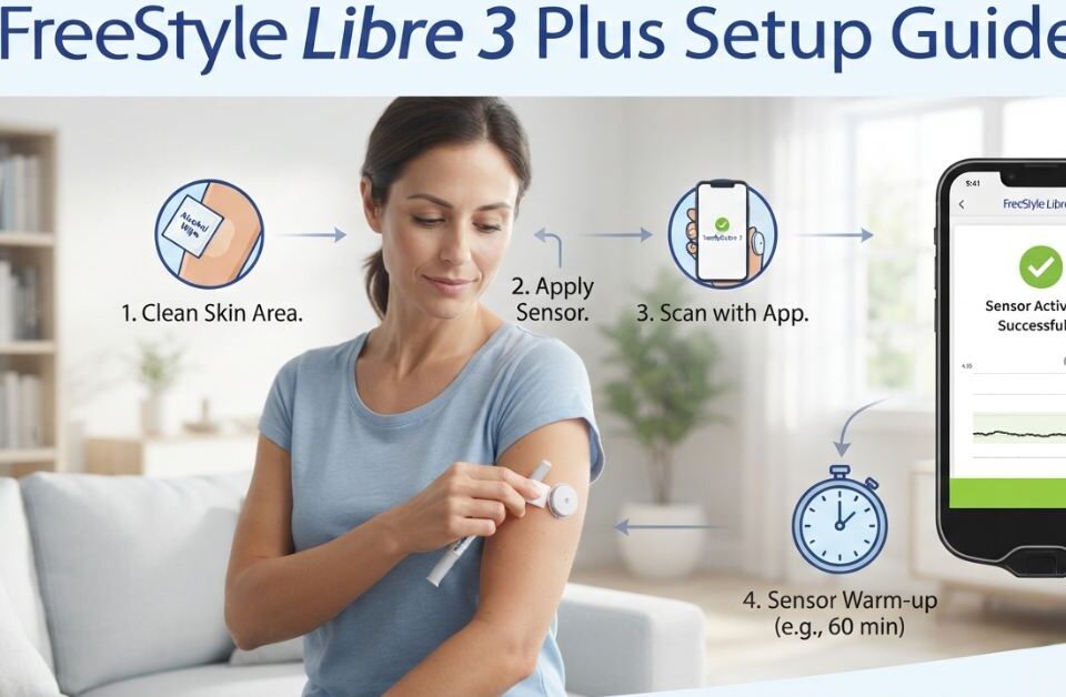 Freestyle Libre 3 Plus Setup Guide