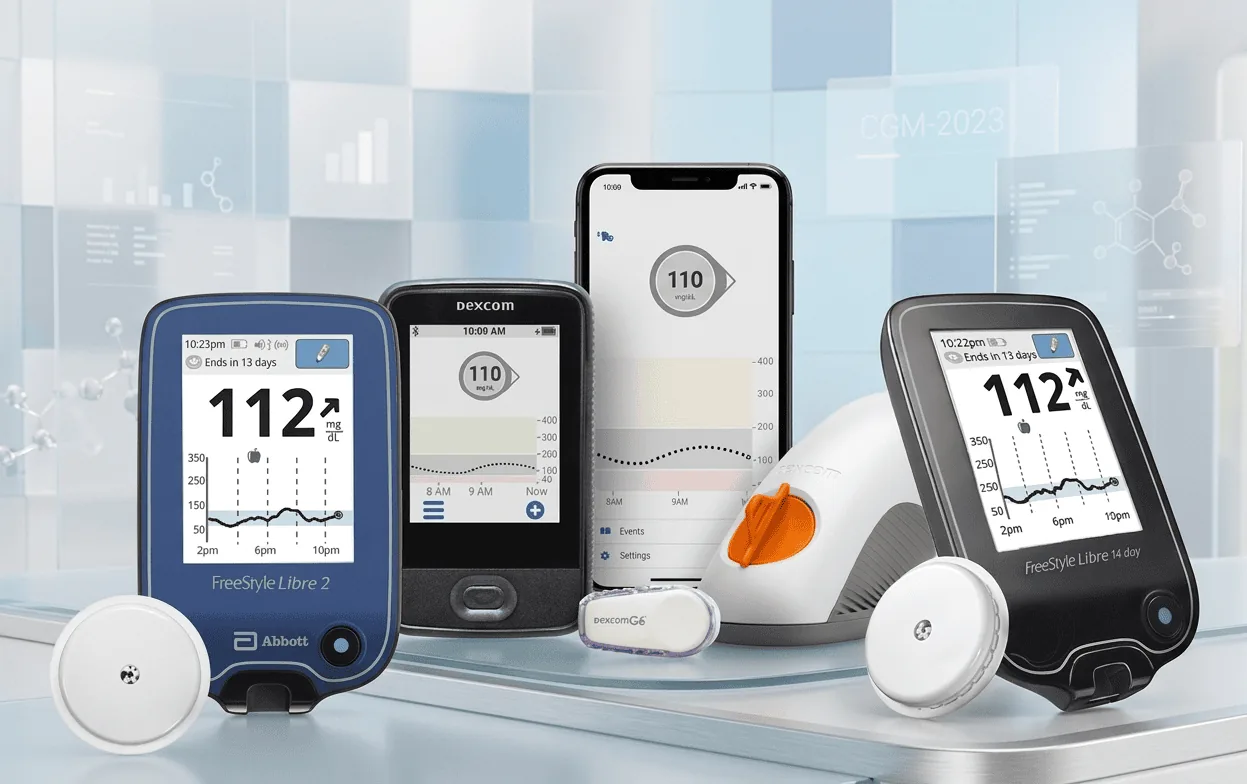 CGM continuous glucose monitoring device