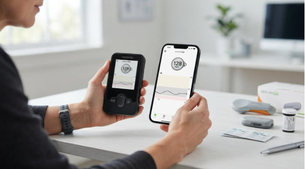Dexcom G6 Receiver vs smartphone app